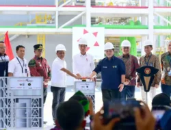 Resmikan Pabrik Amonium Nitrat, Presiden Dorong Kemandirian Pangan Indonesia