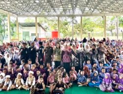 Disdik Tanbu dan Ikatan Adhyaksa Dharmakarini Gelar PMT Siswa PAUD