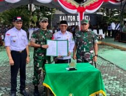 Wakil Bupati H Muh Rusli Buka Kegiatan TMMD Ke-120 2024