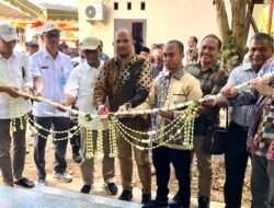 PT BIB Resmikan Gedung Koperasi Budi Sejahtera Desa Mangkalapi Tanah Bumbu