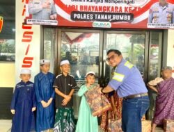 HUT Bhayangkara Ke-78,PT Buma bersama Polsek Angsana Gelar Khitanan Massal