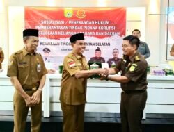 Bupati Zairullah Hadiri Sosialisasi Pemberantasan Tindak Pidana Korupsi Oleh Kejaksaan Tinggi Kalsel