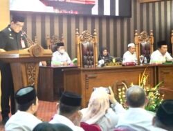Bupati Sampaikan Jawaban atas Pandangan Umum Fraksi LPJ APBD 2023