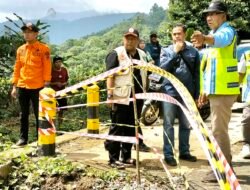BPBD Tanah Bumbu Tinjau Longsor di Kecamatan Mantewe