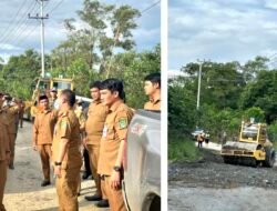 Segera Diaspal,Bupati Zairullah Tinjau Jalan Alternatif KM 171