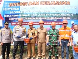 PT Borneo Indobara Bangun Sumber Air Bersih di Desa Trimartani