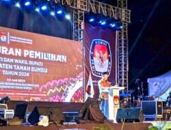 Sekda Ambo Sakka Hadiri Peluncuran Pelaksanaan Pilkada Tanbu 2024