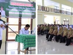 Ratusan Pelajar SMA di Tanbu Ikuti Pendidikan Politik Pemilih Pemula