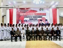 Anggota Paskibraka Tanbu 2024 Resmi Dikukuhkan