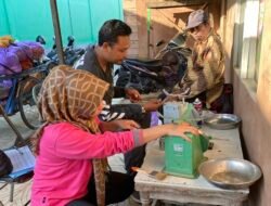 Lindungi Hak Konsumen, DKUMP2 Tanbu Tera Ulang Timbangan Pedagang Pasar Tradisional