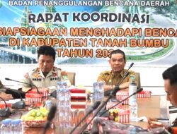 Kesiapsiagaan Bencana Pemkab Tanbu Tingkatkan Sinergi Lintas Sektor