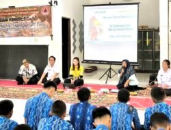 BPBD Tanbu Beri Edukasi Kebencanaan Bagi Pelajar
