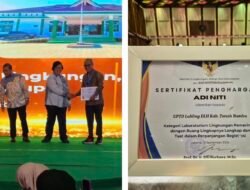 Tanbu Raih Anugerah Adi Niti dari  Kementerian Lingkungan Hidup dan Kehutanan