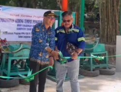 DLH Tanbu Resmikan Workshop Pengolahan Sampah PT TBR