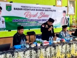 Bakesbangpol dan FKUB Tanbu Gelar Dialog Interaktif Forum Kerukunan Umat Beragama