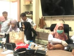 Jajaran Pegawai DKUMP2 Tanbu Jalani Skrining Kesehatan