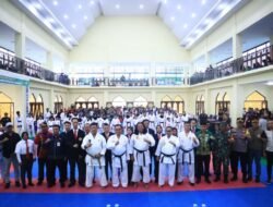 Bupati Zairullah Buka Kejuaraan Karate INKAI-Binpres Tanbu 2024