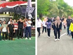 Bupati Zairullah Lepas Peserta Jalan Santai HUT Korpri Ke 53