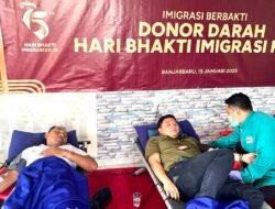 Imigrasi Berbakti Kumpulkan 44 Kantong Darah di HUT Imigrasi Ke-75