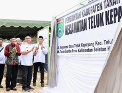 Bupati Zairullah Resmikan Kantor Kecamatan Teluk Kepayang