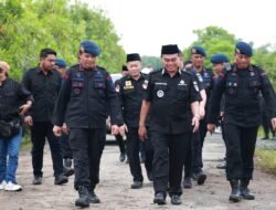 Bupati Zairullah Lakukan Peletakan Batu Pertama Mako Batalyon B Pelopor