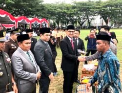 Ketua DPRD Tanbu Andrean Atma Maulani, Pimpin Upacara Hari Pahlawan 7 Februari Pagatan