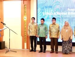 Dorong Pertumbuhan Ekonomi Daerah,Bupati Andi Rudi Latif hadiri pengukuhan TPKAD Tanah Bumbu