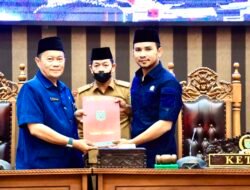 DPRD Tanbu Gelar Rapat Paripurna Raperda Riset dan Inovasi Daerah