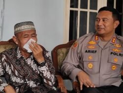 Hari Bhayangkara ke-79,Kapolres Tanah Bumbu Anjangsana ke Purnawirawan Polri