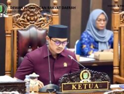Ketua DPRD Tanah Bumbu Andrean Atma Maulani Pimpin Rapat Paripurna Lpj APBD 2024