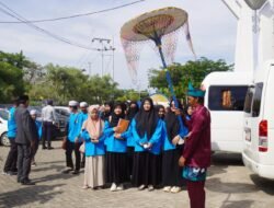 Kafilah Tanah Bumbu Tiba Perdana Siap Harumkan Daerah di MTQN ke-36 Kalsel
