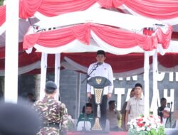 Perdana, Apel Harlah Gerakan Pemuda Ansor ke-91 Dipimpin Langsung oleh Bupati Andi Rudi Latif