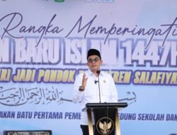 Puncak Milad ke-15 Ponpes Salafiyah Al-Istiqamah Mantewe Berlangsung Haru, Bupati Andi Rudi Latif Beri Apresiasi