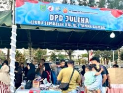 DPD Juleha Tanah Bumbu Semarakkan Bazar UMKM Hari Jadi ke-362 Satui