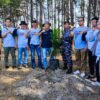 PWI Tanbu dan Pelindo Tanam Pohon di Pantai Rindu Alam, Libatkan Guru dan Pelajar
