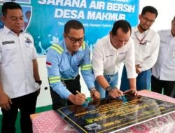 PT Borneo Indobara Resmikan Sarana Air Bersih Untuk 358 KK di Desa Makmur
