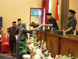 DPRD Tanah Bumbu Gelar Rapat Paripurna Jawaban Bupati Terhadap Dua Raperda Inisiatif