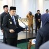 Bupati Andi Rudi Latif Kembali Lantik Pejabat Pemkab Tanah Bumbu