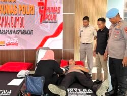 Polres Tanbu Gelar Donor Darah Hari Jadi Humas Ke 74 tahun 2025