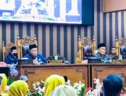 DPRD Tanah Bumbu Gelar Paripurna Jawaban Bupati Atas Fraksi Terjadap RAPBD 2026