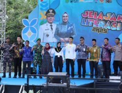 Bupati Buka Jelajah Literasi BerAKSI 2025,Komitmen Bangun Generasi Cerdas dan Berkarakter