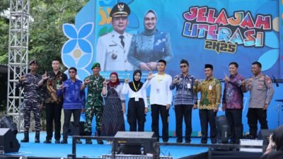 Bupati Buka Jelajah Literasi BerAKSI 2025,Komitmen Bangun Generasi Cerdas dan Berkarakter