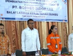Dorong Digitalisasi BumDes,PT Borneo Indobara Gelar Pelatihan Junior Web Developer Dasar