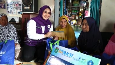 Andi Irmayani Rudi Latif Salurkan Bantuan Bagi Lansia dan Disabilitas