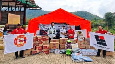 ERT PT BIB Turun Tangan Tangani Banjir Bandang dan Tanah Longsor di Batang Toru, Tapanuli Selatan, Sumatera Utara