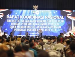 Bupati Andi Rudi Latif Dukung Sinergi Nasional Program Prioritas Presiden Rakornas di Jakarta