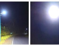 PJU Jalan Bypass Batulicin – Banjarbaru Terang Benderang Awal Tahun 2026