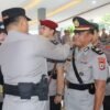 Kapolres Tanah Bumbu Pimpin Upacara Serah Terima Jabatan Pejabat Utama dan Kapolsek