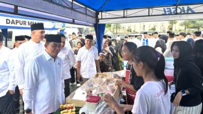 Bupati Andi Rudi Latif Buka Kegiatan Aksi Bejual Wadai Ramadan 1447 H
