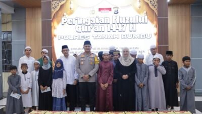 Polres Tanah Bumbu Gelar Peringatan Nuzulul Qur’an dan Bukber